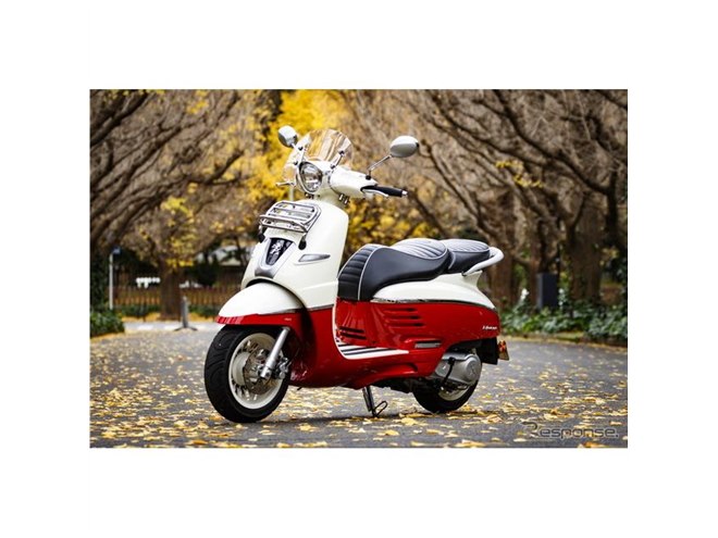 見た目はレトロ、でも中身は最新…プジョー ジャンゴ125 エバージョン  