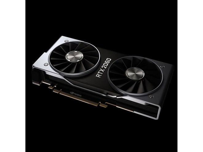 NVIDIA、レイトレーシング対応のミドルレンジGPU「GeForce RTX 2060