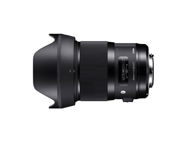 シグマ、広角単焦点レンズ「28mm F1.4 DG HSM」を1月25日より発売