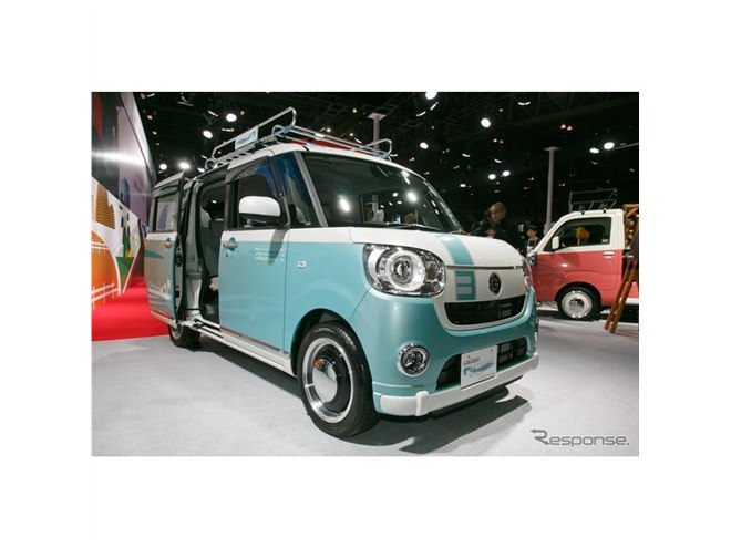 完璧主義 夏の海が似合う「ムーヴキャンパス×初音ミク」コラボモデル…東京 乗用車