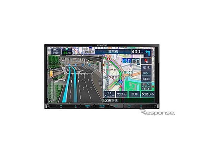 ケンウッド 彩速ナビ、エントリーモデル2機種を発売へ ナビ機能