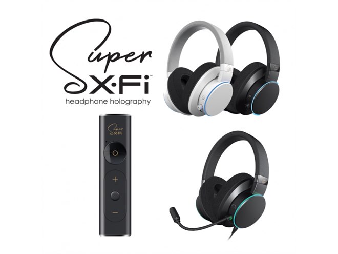 クリエイティブメディア、Super X-Fi搭載のUSBヘッドセット「Creative