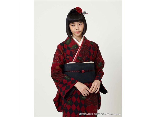 刀剣乱舞-ONLINE-」×「ふりふ」、刀剣男士をイメージした着物と“こんの