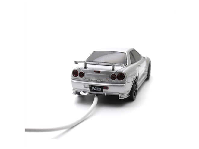 日産スカイラインGT-R R34型」がモチーフの4500mAhモバイルバッテリー