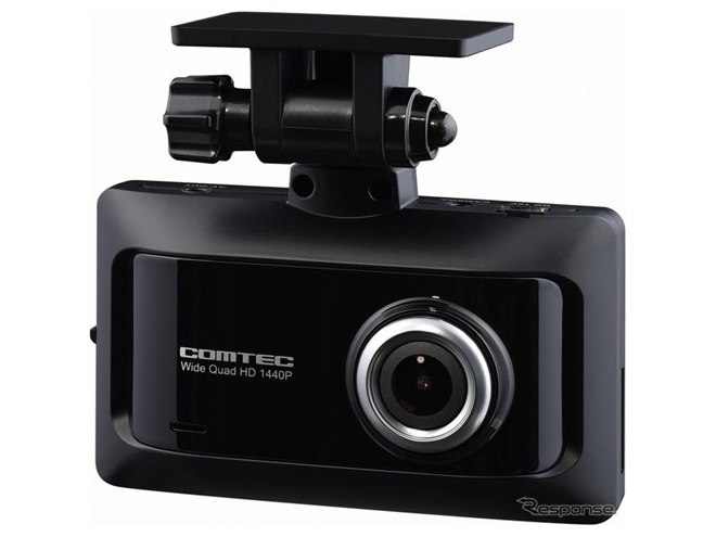 コムテック、370万画素前後2カメラの高画質ドラレコ発売…SONY STARVIS