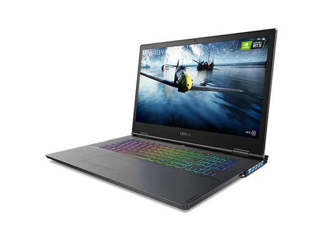 レノボ、GeForce RTX 2080/2070採用の17.3型ゲーミングノート「Legion 
