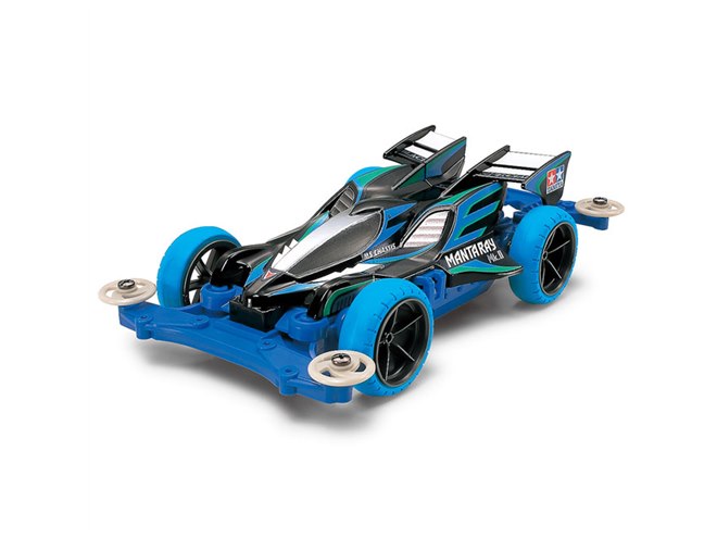 【ミニ四駆】マンタレイブラックSP 完成車 タミヤからミニ四駆「マンタレイMk.II ブラックスペシャル」が再
