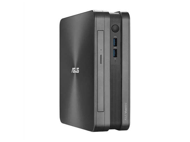 ASUS、UHD Blu-rayドライブを搭載した小型PC「VivoMini VC65-C1G3066ZN