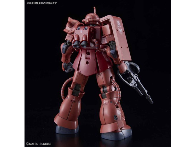 バンダイ、ガンプラ「HG 1/144 シャア専用ザクII 赤い彗星Ver