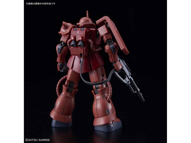 バンダイ、ガンプラ「HG 1/144 シャア専用ザクII 赤い彗星Ver.」4月発売 - 価格.com