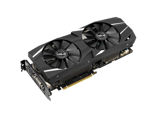 ASUS、静音・防塵対応のウイングブレードファン搭載ビデオ「DUAL