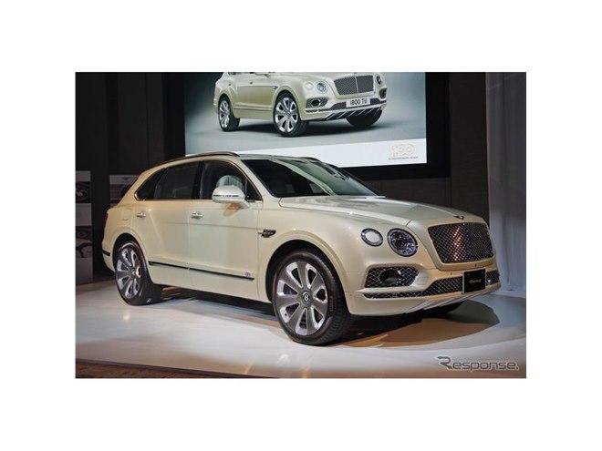 ベントレー ベンテイガ に日本限定10台の特別仕様…インテリアに“寄木