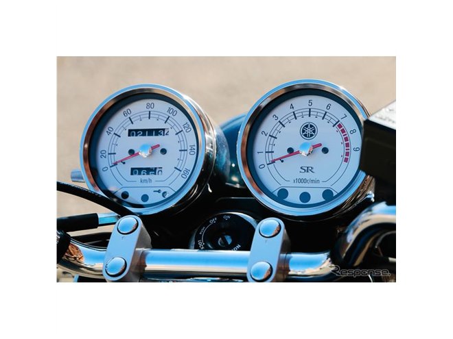 ヤマハ SR400 RH16J バイクメーター 速度計・回転計 浦島ライダーの2輪体験記】ヤマハ SR400 が熱烈なファンに支えられて