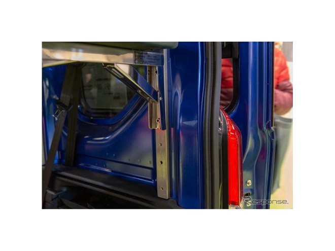 ハイポジションベッドが生み出した積載量、岡モータース N-VAN