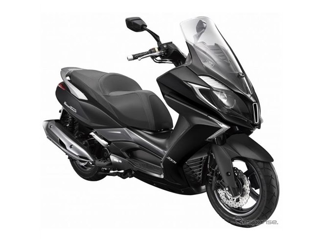 キムコ ダウンタウン125i ABS 発売へ、クラス最大級のボディが存在感を