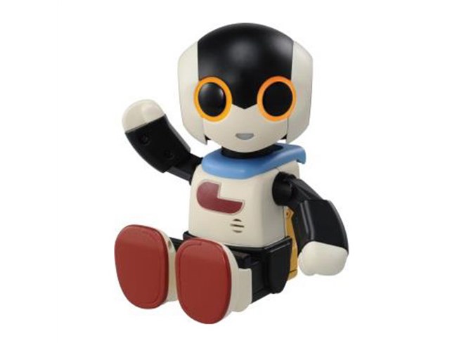 タカラトミー、全長10cmの“手のひらサイズ”ロボット「こっちむいて