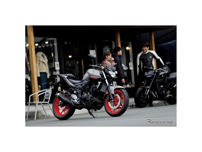 ヤマハ MT-03/MT-25、2019年モデル発売へ…バーミリオンやブルーの