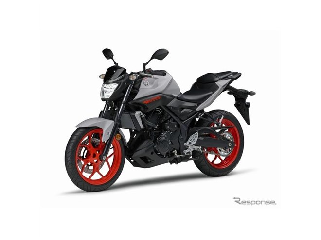 ヤマハ MT-03/MT-25、2019年モデル発売へ…バーミリオンやブルーのカラーホイール - 価格.com