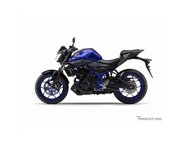 ヤマハ MT-03/MT-25、2019年モデル発売へ…バーミリオンやブルー