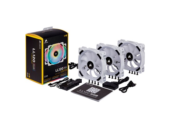 6個セット】CORSAIR LL120 RGB PCケースファン 【公式通販】