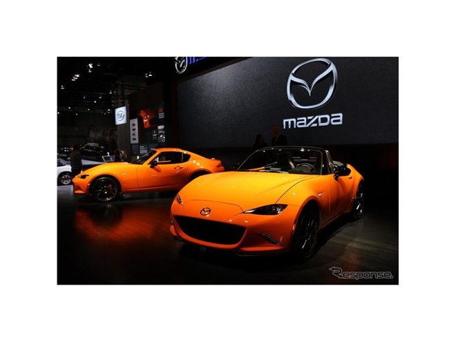 マツダ ロードスター 30周年記念車、米国向け500台が即日完売…シカゴ
