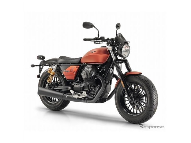モトグッツィ V9ボバー、スポーティスタイルの特別仕様車発売