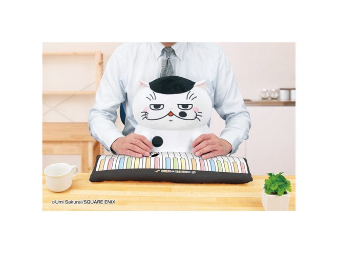 おきゅもっ君さま専用 バンダイ、「おじさまと猫」ふくまるのぬいぐるみ型PCクッション