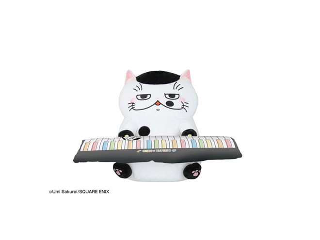 バンダイ、「おじさまと猫」ふくまるのぬいぐるみ型PCクッション バンダイ、「おじさまと猫」ふくまるのぬいぐるみ型PCクッション