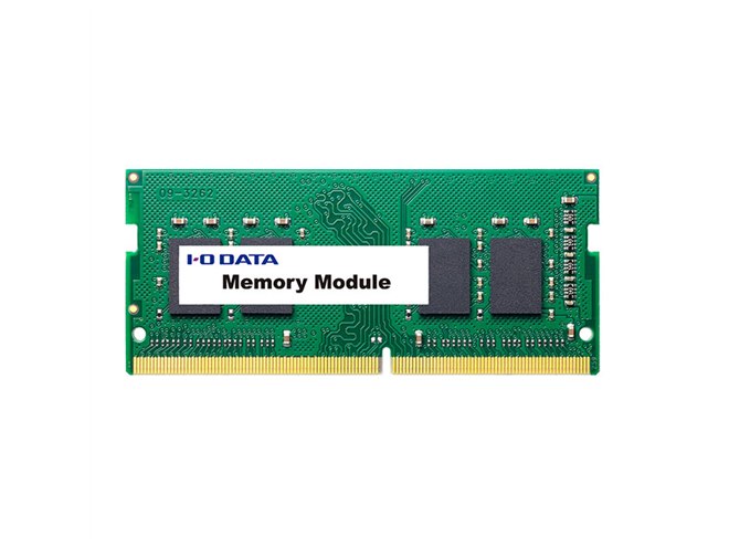 アイ・オー、2666MHz対応のデスクトップ/ノートPC向けDDR4メモリー