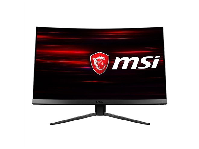 MSI、薄型ベゼルを採用した23.6型の湾曲型ゲーミング液晶ディスプレイ