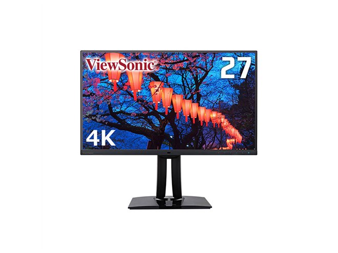 ViewSonic、カラーマネージメント対応の27型4K液晶「VP2785-4K