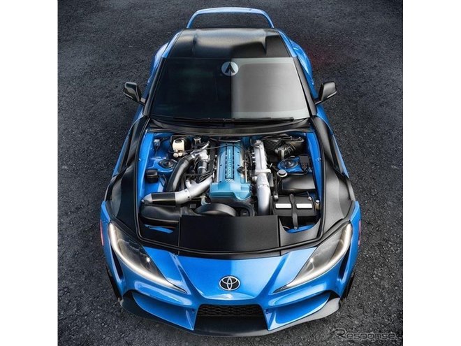 トヨタ スープラ 新型に先代の「2JZ-GTE」エンジンを搭載…載せ替え