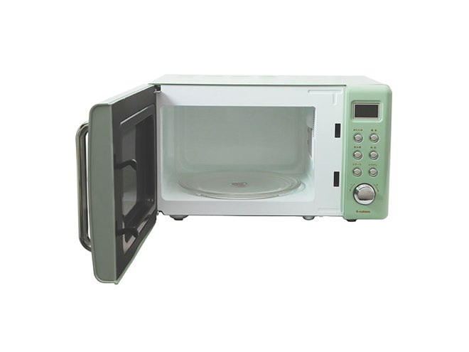 A-stage 単機能レトロ調　電子レンジ　20L ✨希少なライトグリーン✨ 単機能レトロ調電子レンジ 20L(DRW-20HF)｜A-Stage inc.