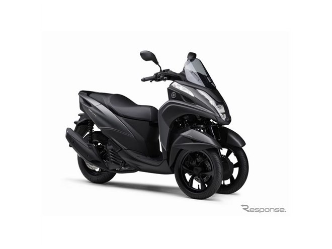 ヤマハ トリシティ155 ABS、初のマイナーチェンジ 新シート採用で
