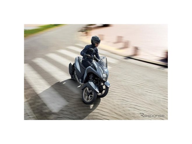 ヤマハ トリシティ125、新色マットペールブルーを追加 - 価格.com