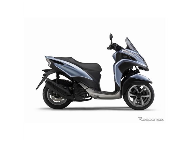 ヤマハ トリシティ125、新色マットペールブルーを追加 - 価格.com