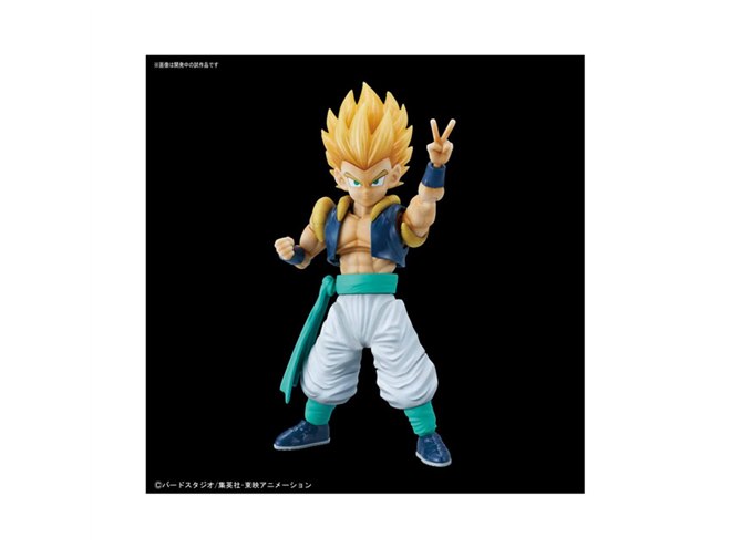 ドラゴンボールZ」の「超サイヤ人ゴテンクス」プラモ登場、エフェクト