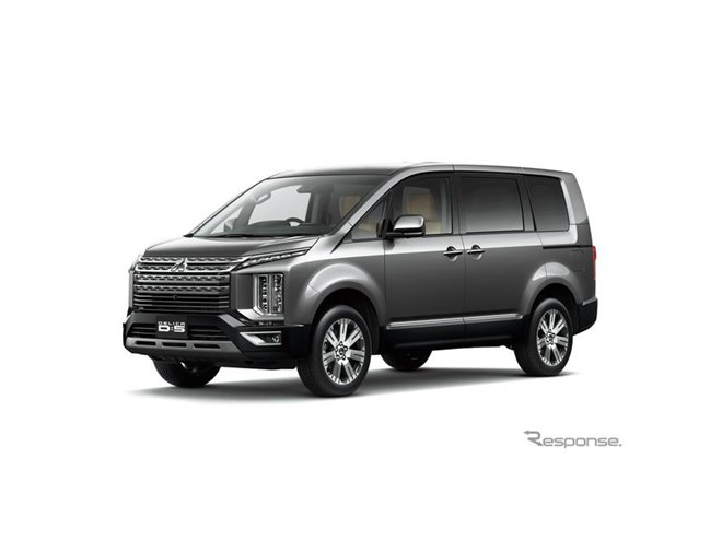 三菱 デリカD：5 新型、ヨコハマタイヤ「ジオランダー」を新車装着