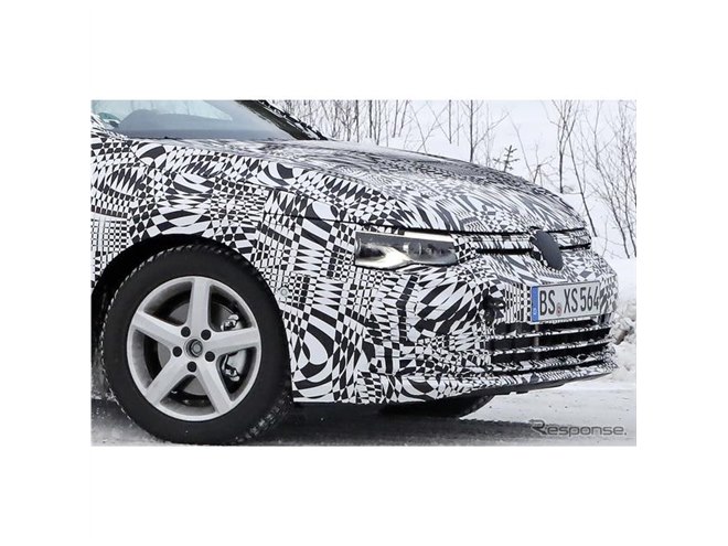 VW ゴルフ 新型、フロント＆リアデザインがご開帳！8代目が登場間近
