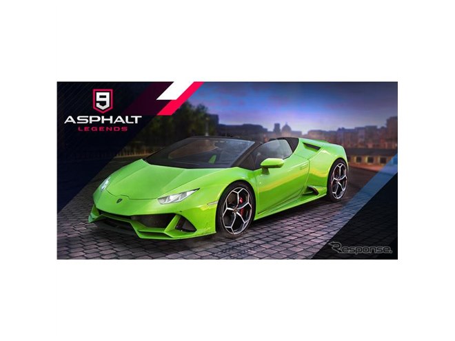 ウラカン・エボ・スパイダーと「アスファルト9」、同時公開へ