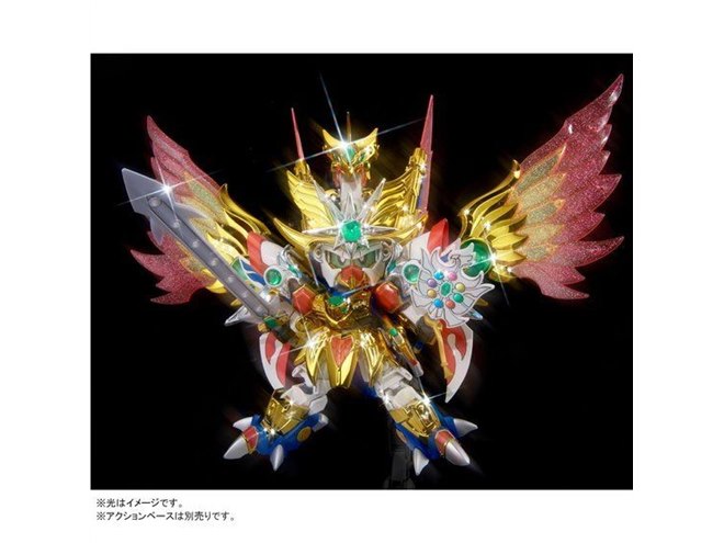 限定カードダス2枚がもらえる、「BB戦士 LEGENDBB 飛駆鳥大将軍」発売