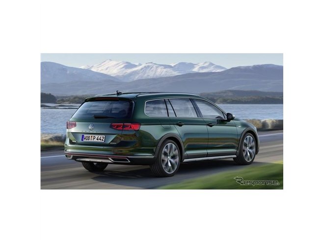 VW パサート ベース、SUVの オールトラック に改良新型…ジュネーブで