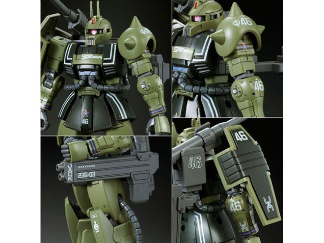 機動戦士ガンダム THE ORIGIN」MSDより、ザク・キャノンの