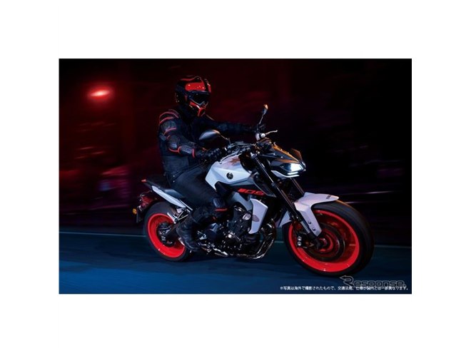 ヤマハ MT-10 / MT-09、新色追加へ…バーミリオンホイールで