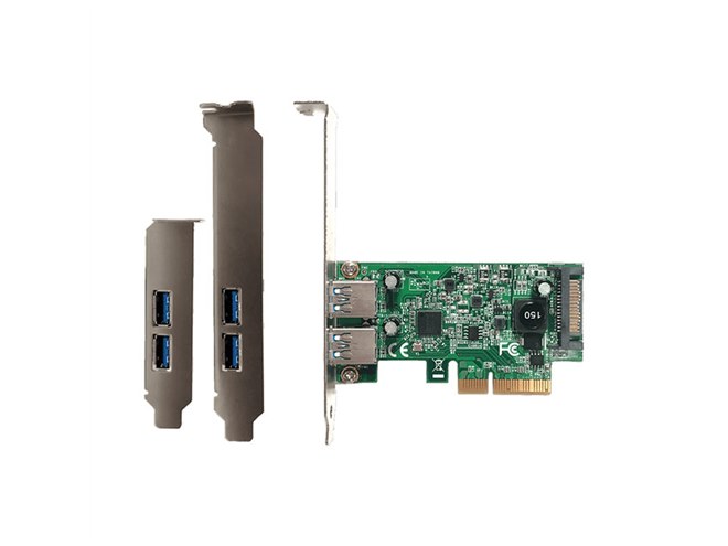 玄人志向、USB Type-Cポートも増設できるインターフェイスカードなど