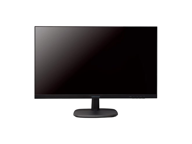 グリーンハウス、PLSパネルを採用した27型フルHD液晶「GH-LCW27A-BK