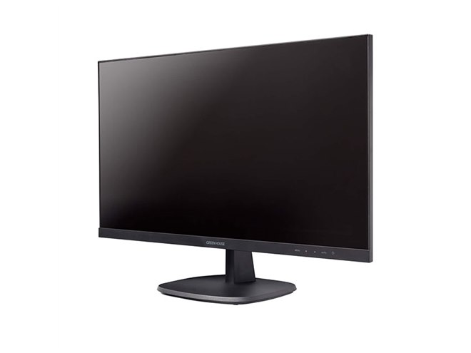 グリーンハウス、PLSパネルを採用した27型フルHD液晶「GH-LCW27A-BK