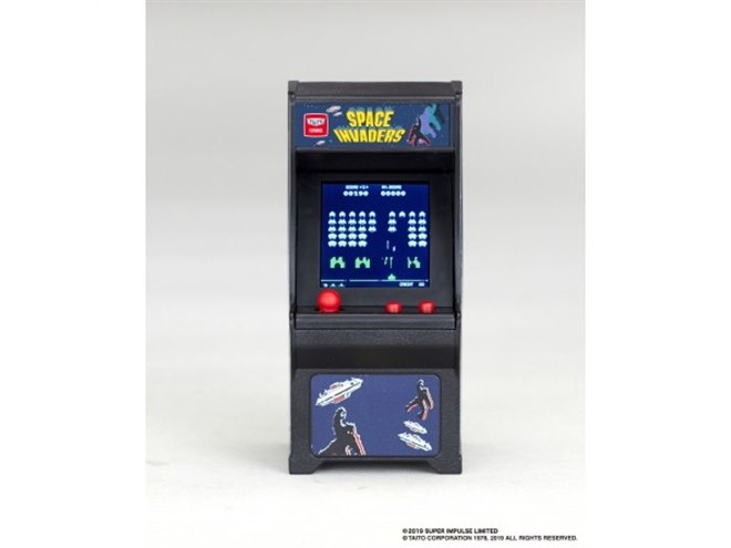 超ミニ筐体ゲーム機「TINY ARCADE」に第2弾、スペースインベーダーなど