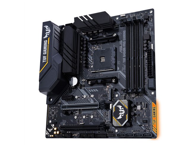 ASUS、耐久性にすぐれるMicro ATXマザーボード「TUF B450M-PRO