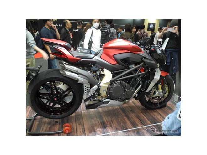 MVアグスタの目玉商品は550万円の ブルターレ、閉幕後にはイタリアへ